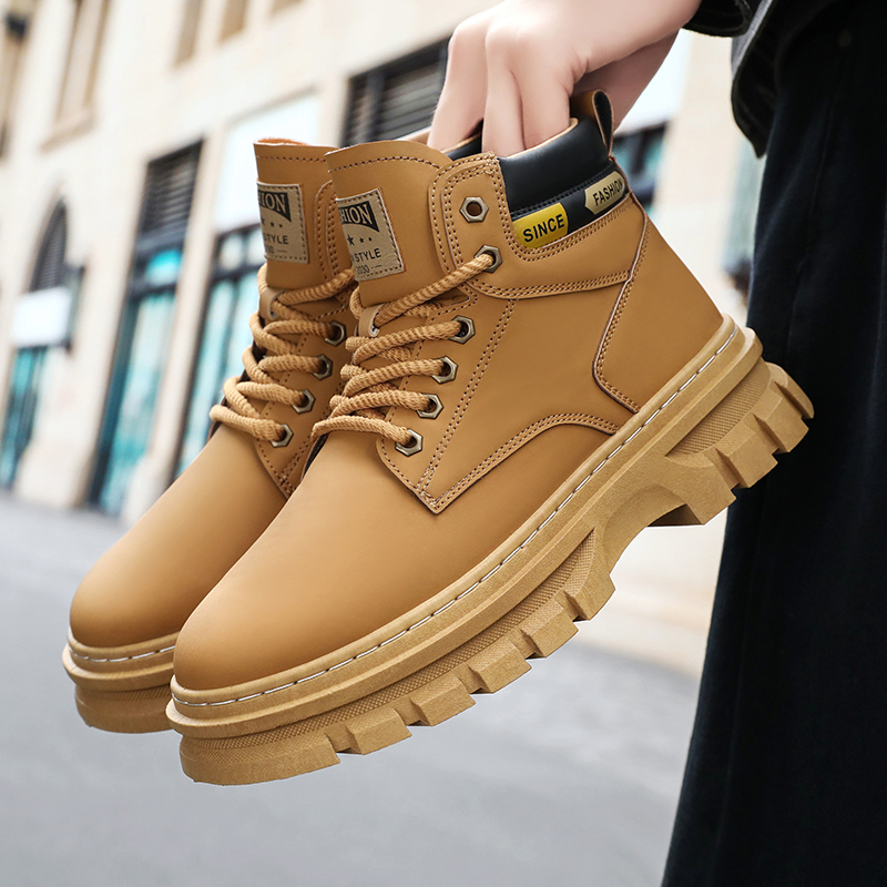Men'S Shoes Hey Dude - Botas de cuero de moda para