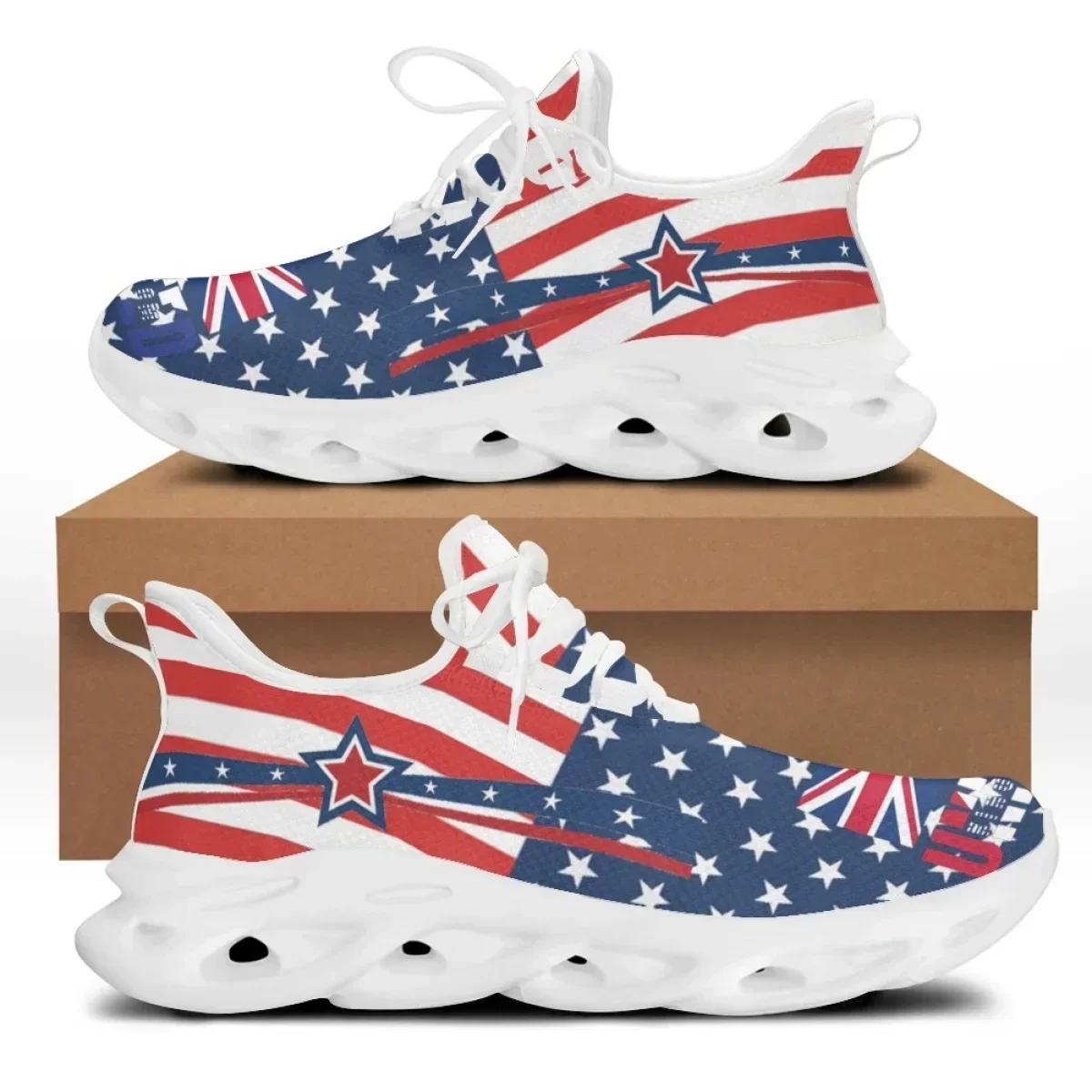 Men'S Shoes Liberty - 7.4 Zapatos planos con estampado de