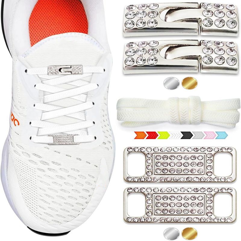 Men'S Shoes Smart - Cordones de zapatos metálicos con hebilla