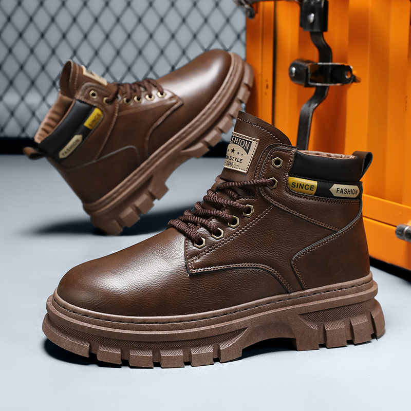 Botas de cuero de moda para ho - Men'S Shoes Hey Dude reseña y precio