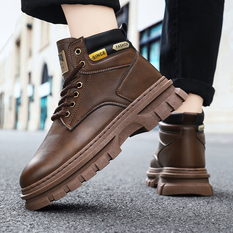 Botas de cuero de moda para ho - Men'S Shoes Hey Dude reseña y precio