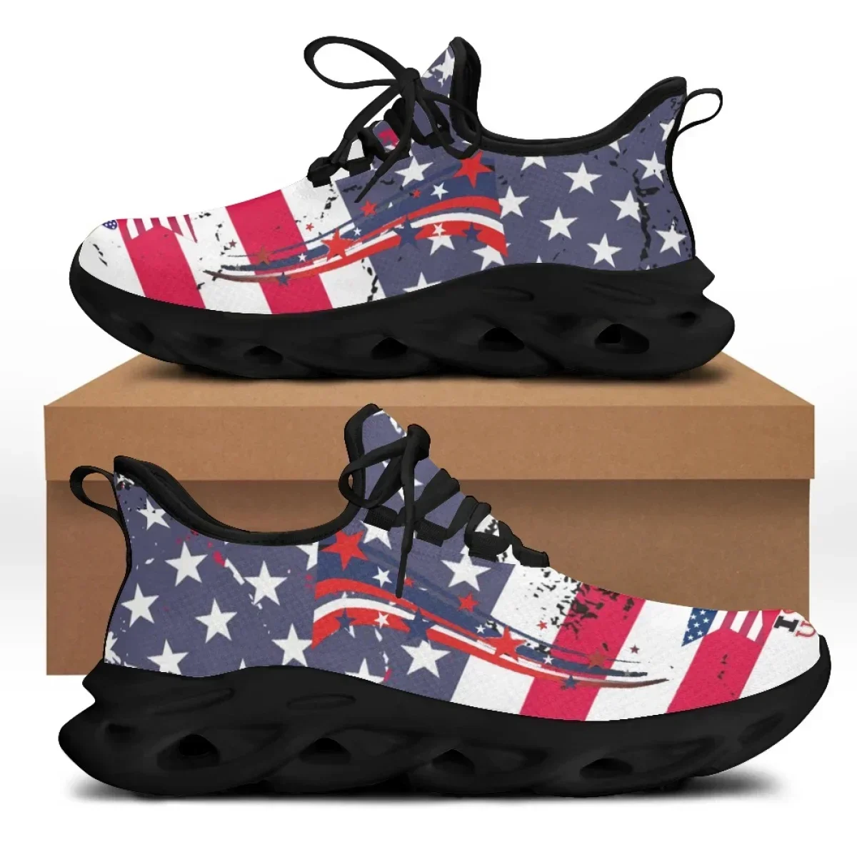 7.4 Zapatos planos con estampa - Men'S Shoes Liberty reseña y precio