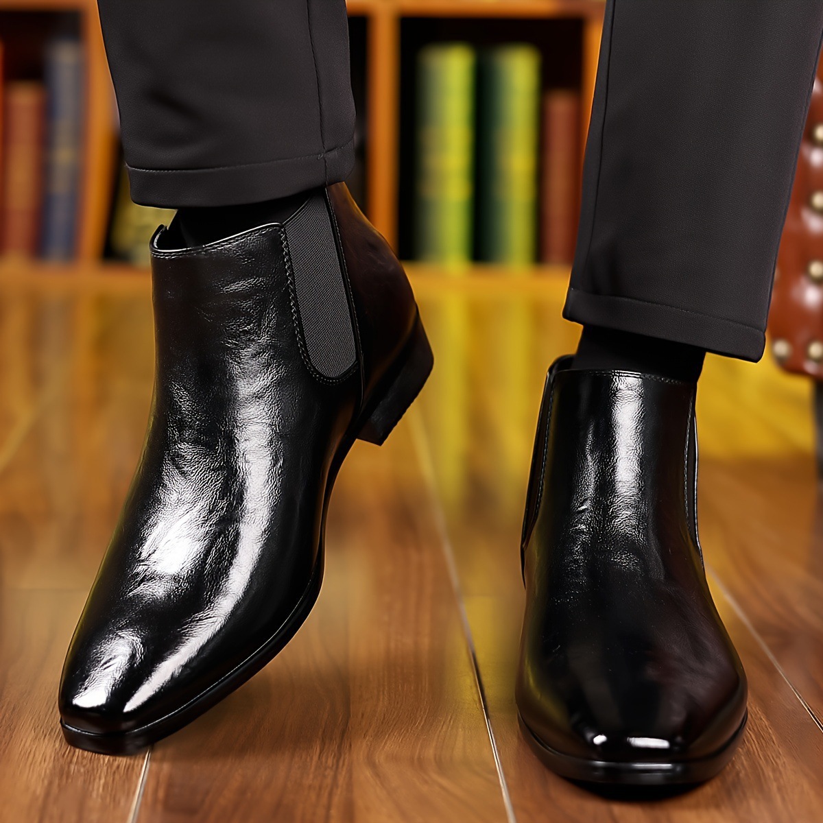 Botas Chelsea de cuero, botas  - Men'S Shoes Hey Dude reseña y precio