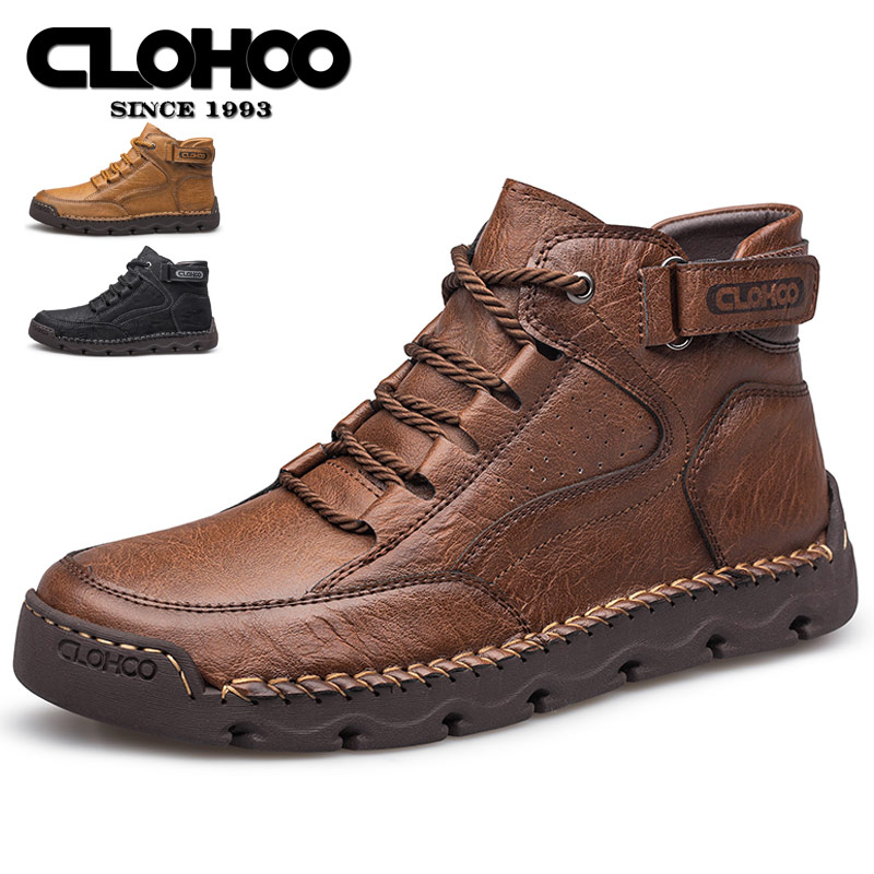 CLOHOO Zapatos de hombre cosid - Men'S Shoes Hey Dude reseña y precio